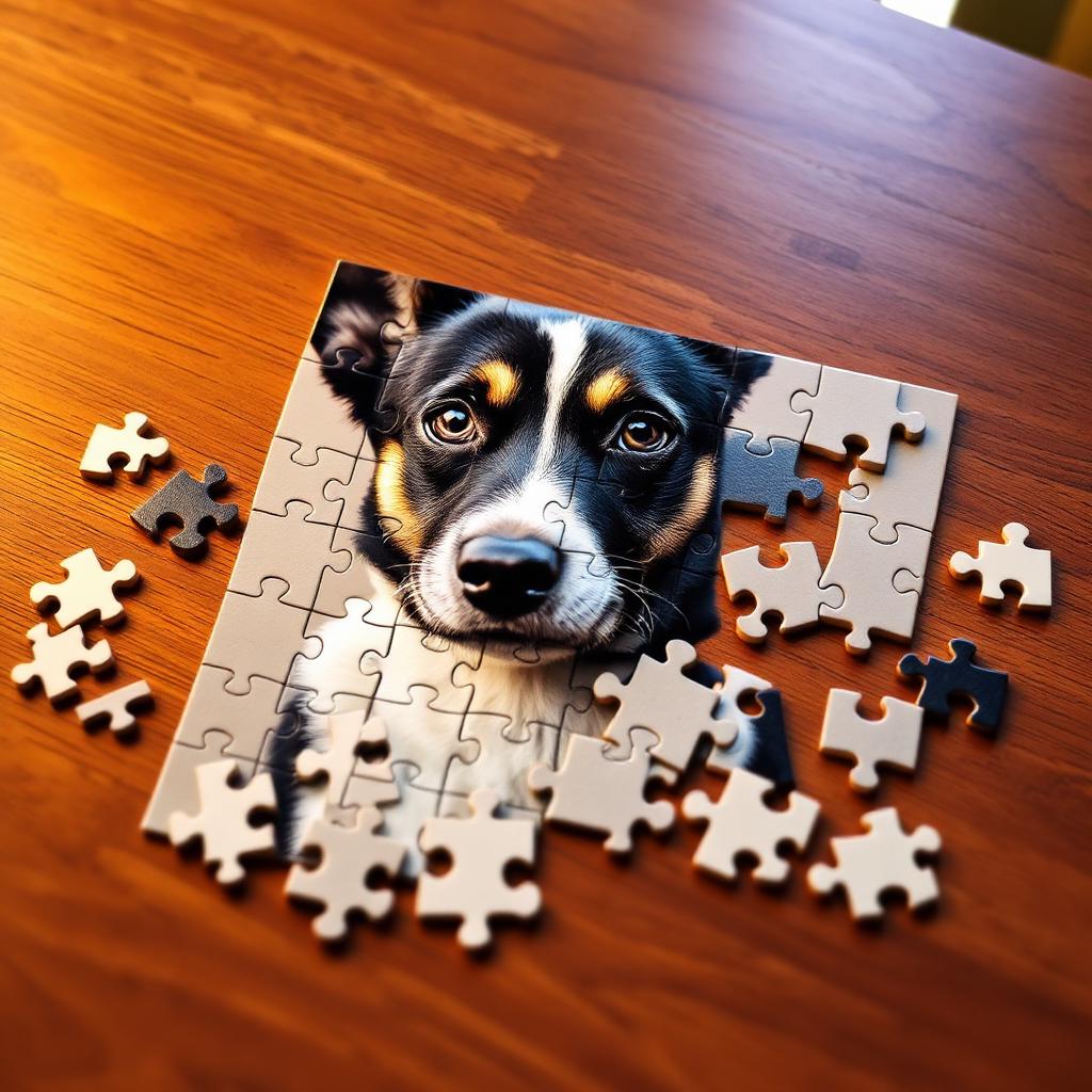 Custom pet puzzle