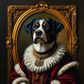 Royal Renaissance pet portrait